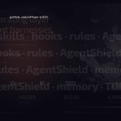 ECC launch video (1:1): 68 agents. 293 skills.