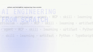 AI Engineering from Scratch launch video (16:9): From confused copier to AI engineer