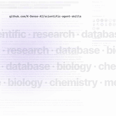 Scientific Agent Skills launch video (1:1): Query 78 public databases